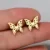 A gold butterfly-5J8B