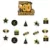 cupcake Toppers 16PC-AG21