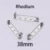 Rhodium - 38mm-9OBG