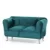 Green double sofa-L4KN