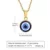 Evil Eye Necklace-ZADB