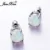 White Opal Earrings-AX53