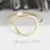 gold round ring-KEU2