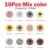 10pcs Mix color-GXZN