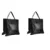 2pc black bag-AZIC